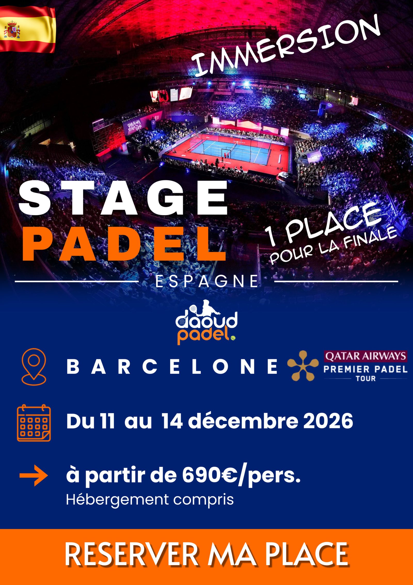 carte barcelone padel