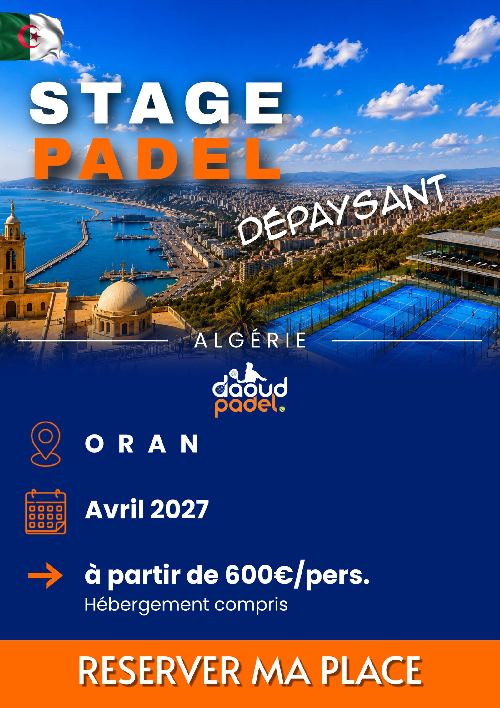 carte oran padel